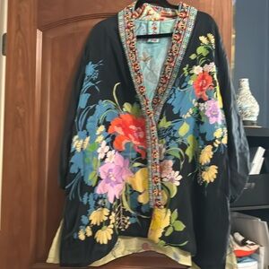 Johnny Was lined  kimono